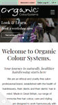 Mobile Screenshot of organiccoloursystems.com